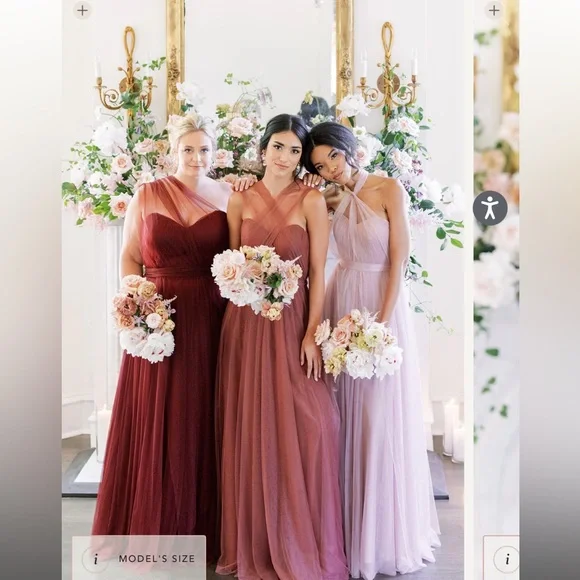 Revelry | Dresses | Revelry Bridesmaids Dress Rosalie In Color Champagne